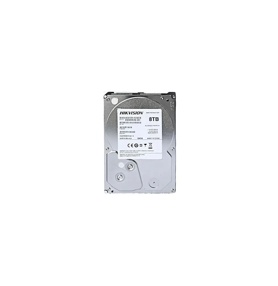 DISQUE DUR HIKVISION 8TB DS80HKVS-VX1