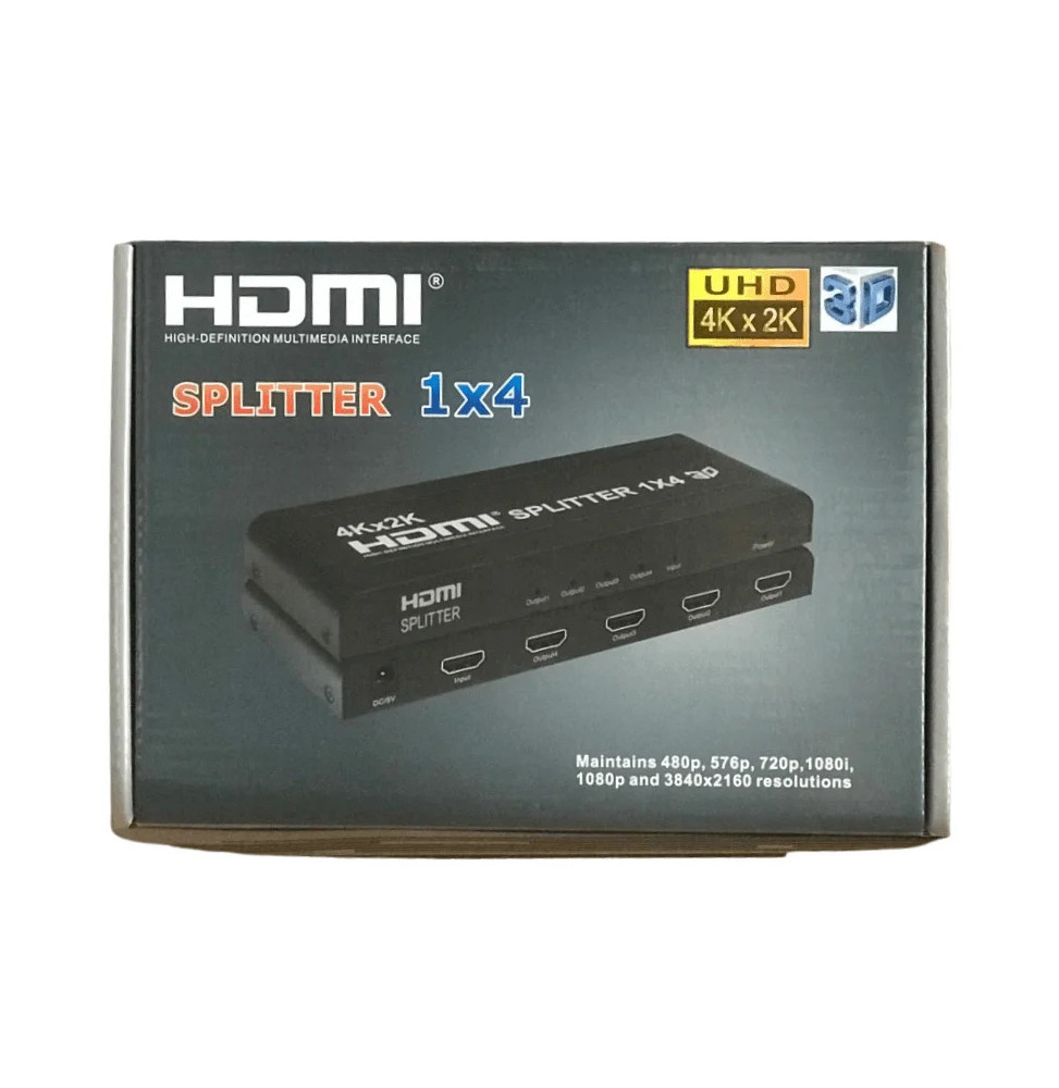 HDMI SPLITER 2K*4K   1*4P
