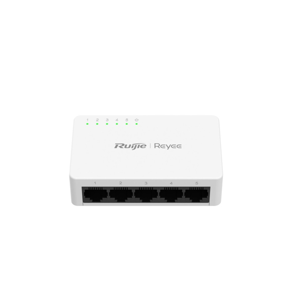 RG-ES05G SWITCH 5 PORT GIGABIT UNMANAGED SWITCH 5 GIGABIT RJ45 PORTS