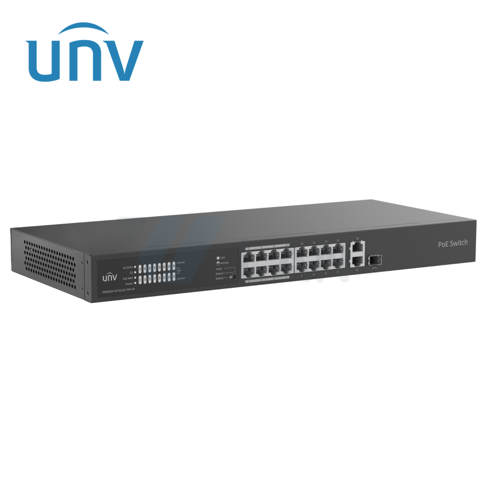 SWITCH NSW2020-16T1GT1GC UNMANAGED ETHERNET POE