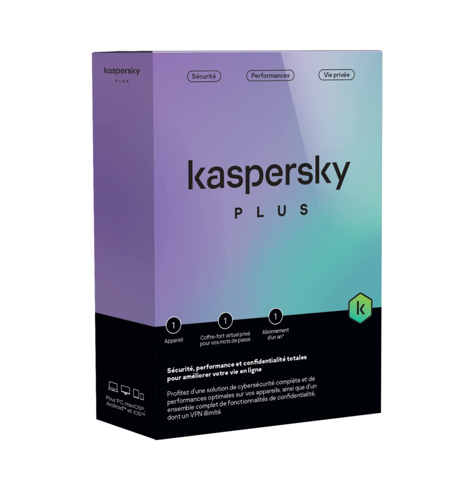 KL10428BAFS-FFPMAG KASPERSKY PLUS 1 POSTE