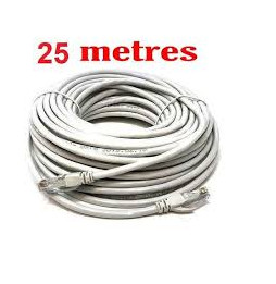 CABLE RESEAUX 25M