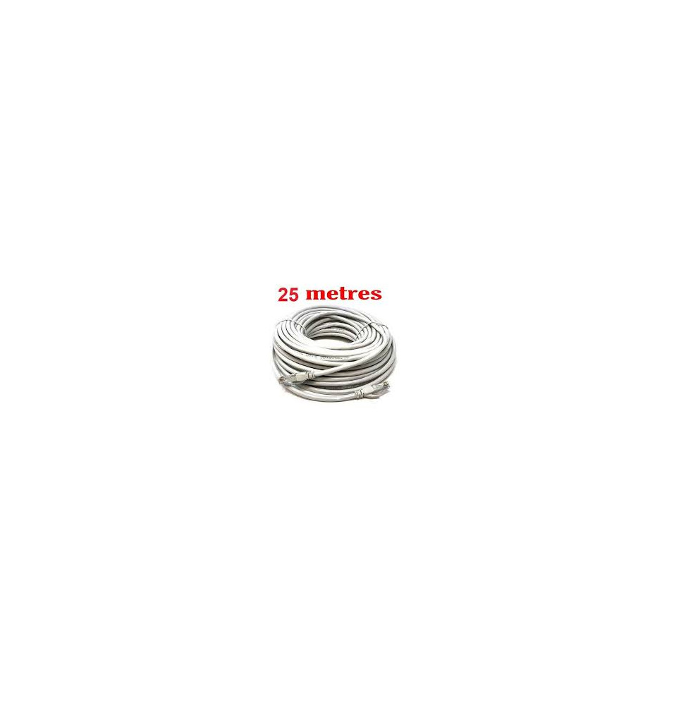 CABLE RESEAUX 25M