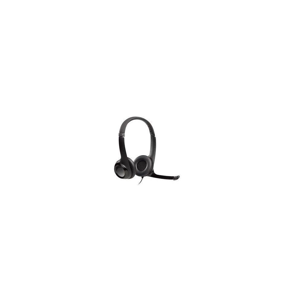 LOGITECH Headset H390 Corded BLACK USB type C