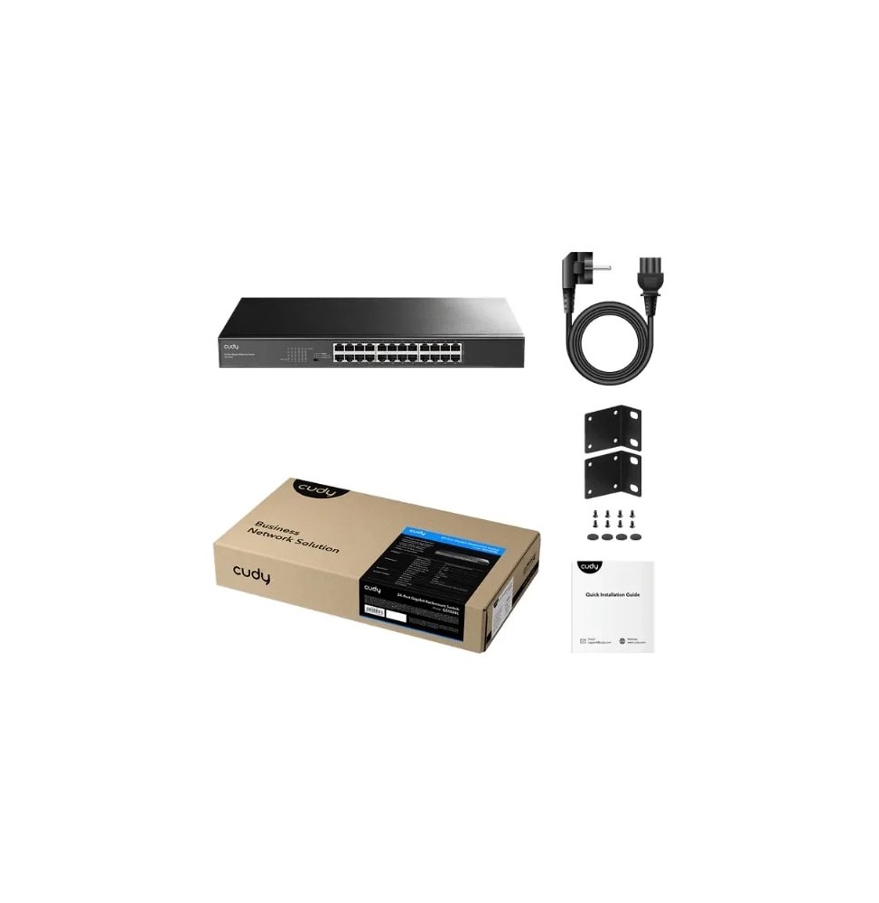 GS1024L 24 PORT GIGABIT METAL SWITCH