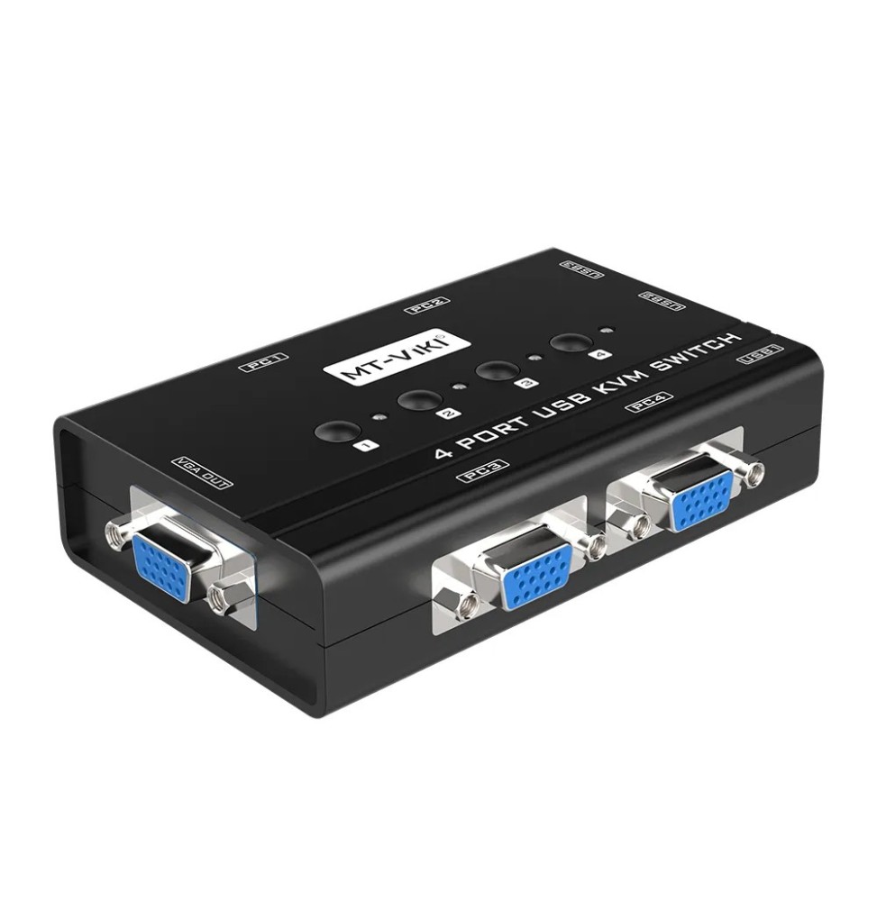 VGA KVM SWITCH 4 PORT