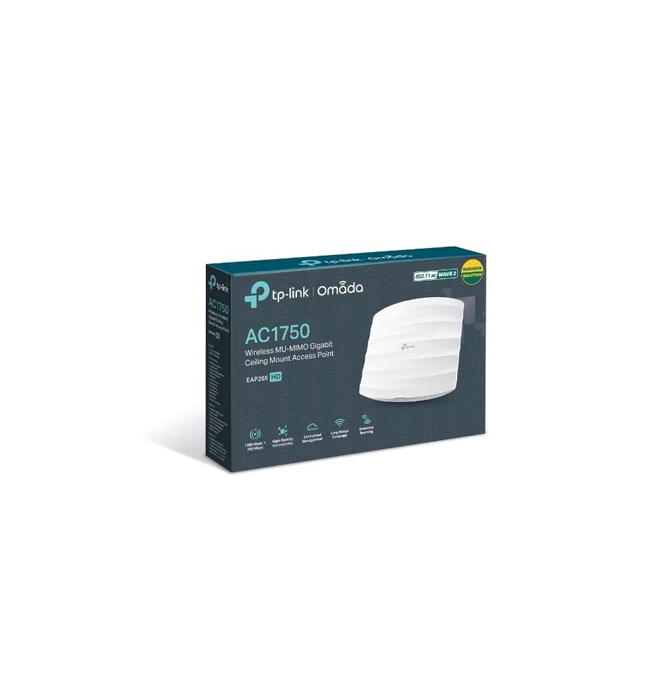 EAP 265 HD TPLINK POINT ACCES WIFI AC 1750 MU-MIMO