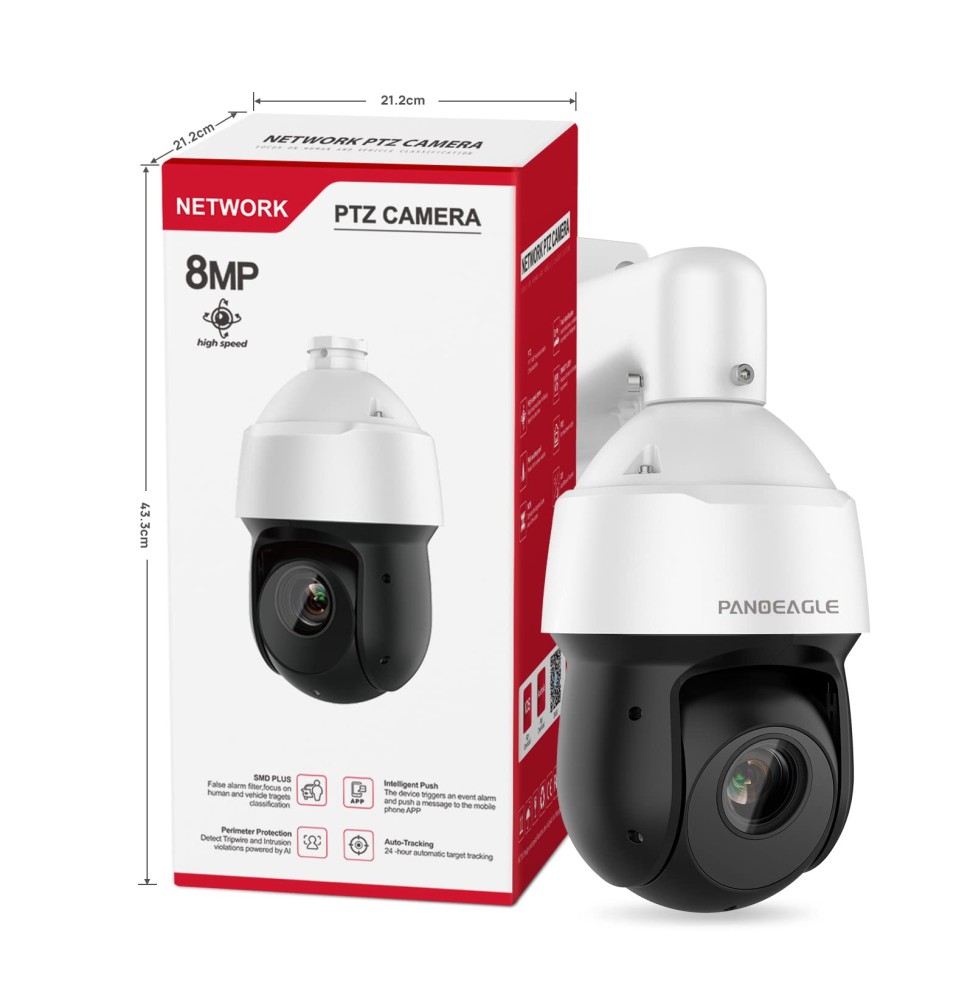 SD49825GB-HNR 8MP 25x Starlight IR Network PTZ Camera
