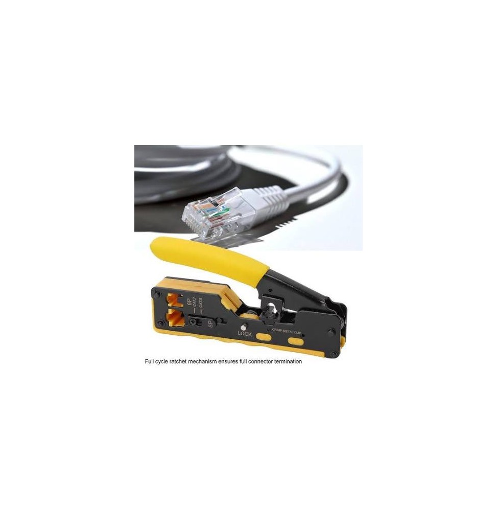 pince réseau RJ12 ET RJ45 CAT 5/6/7