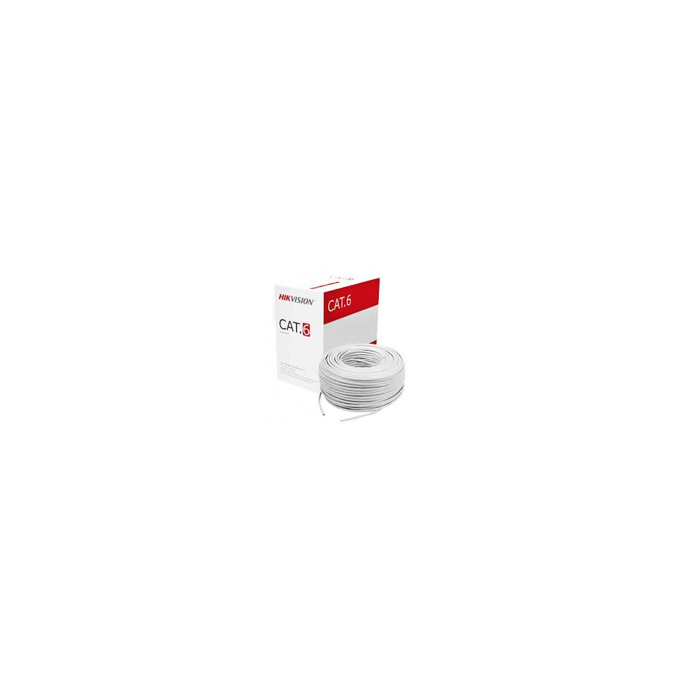 CABLE RESEAU  HIKVISION 305M CAT6 UTP DS-1LN6UU/CCA