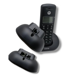 Motorola Téléphone sans fil Numérique E201  vert