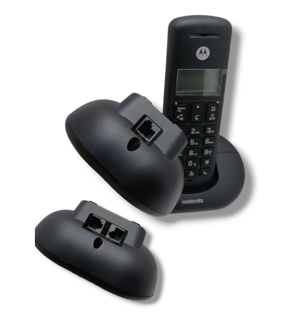 Motorola Téléphone sans fil Numérique E201  vert